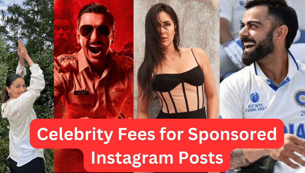 Celebrity Fees for Sponsored Instagram Posts