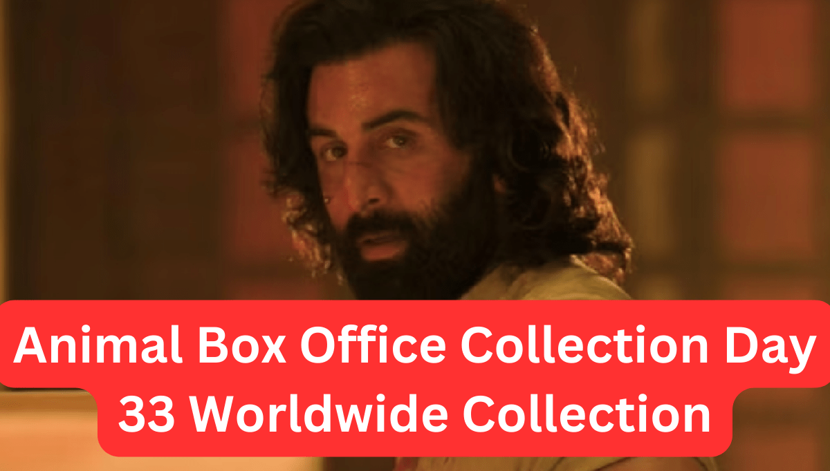 Animal Box Office Collection Day 33 Worldwide Collection