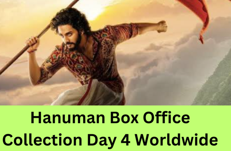 Hanuman Box Office Collection Day 4 Worldwide