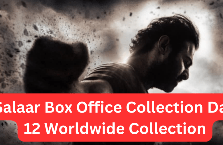 Salaar Box Office Collection Day 12 Worldwide Collection