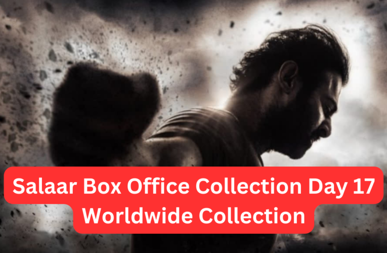 Salaar Box Office Collection Day 17 Worldwide Collection