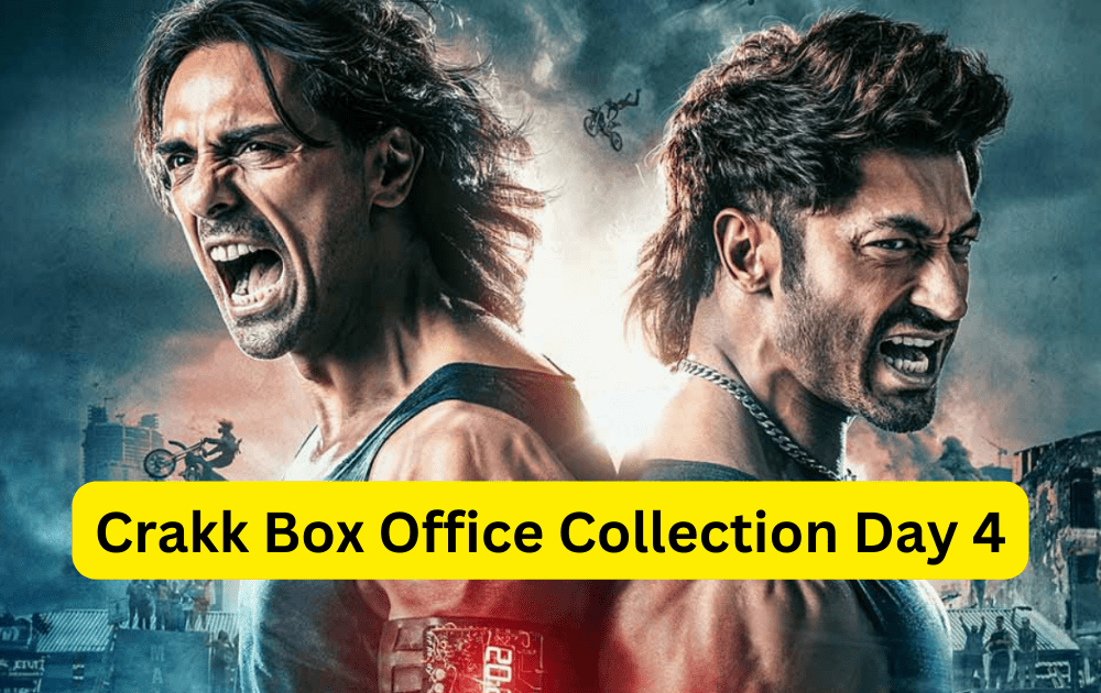 Crakk Box Office Collection Day 4