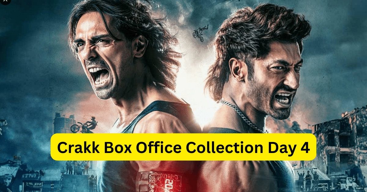 Crakk Box Office Collection Day 4