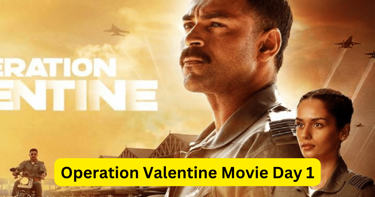 Operation Valentine Movie Day 1 Box Office Collection